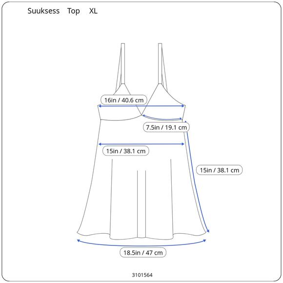 SUUKSESS Halter Tankini XL - Picture 7 of 10